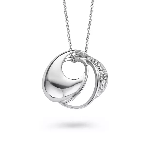 orphelia Orphelia® Women's Sterling Silver Chain with Pendant - Silver ZH-4674