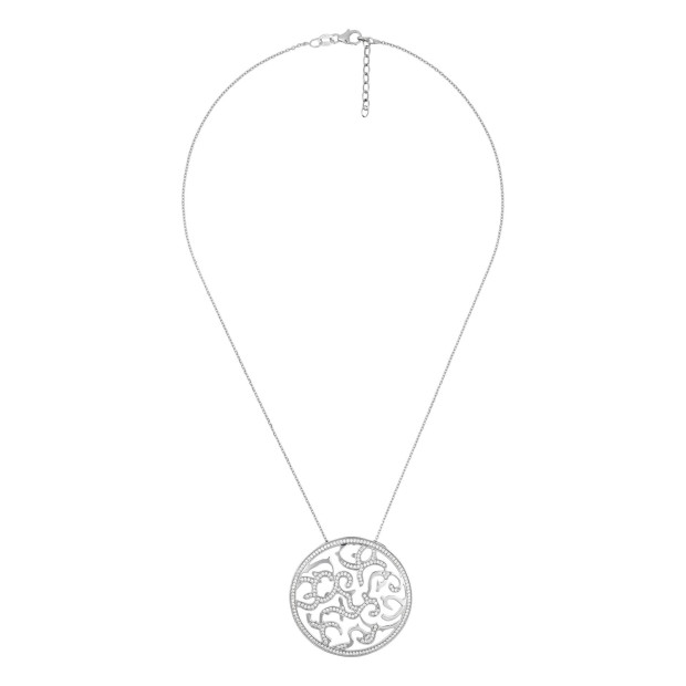 Orphelia Orphelia® Women's Sterling Silver Chain With Pendant - Silver ZH-4881