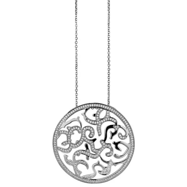 orphelia Orphelia® Women's Sterling Silver Chain with Pendant - Silver ZH-4881
