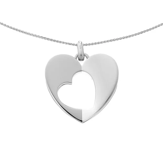 orphelia Orphelia® Women's Sterling Silver Chain with Pendant - Silver ZH-4308