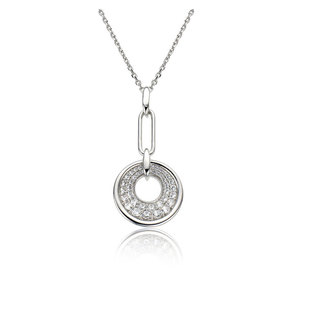 Orphelia Orphelia® Women's Sterling Silver Chain With Pendant - Silver ZH-4592