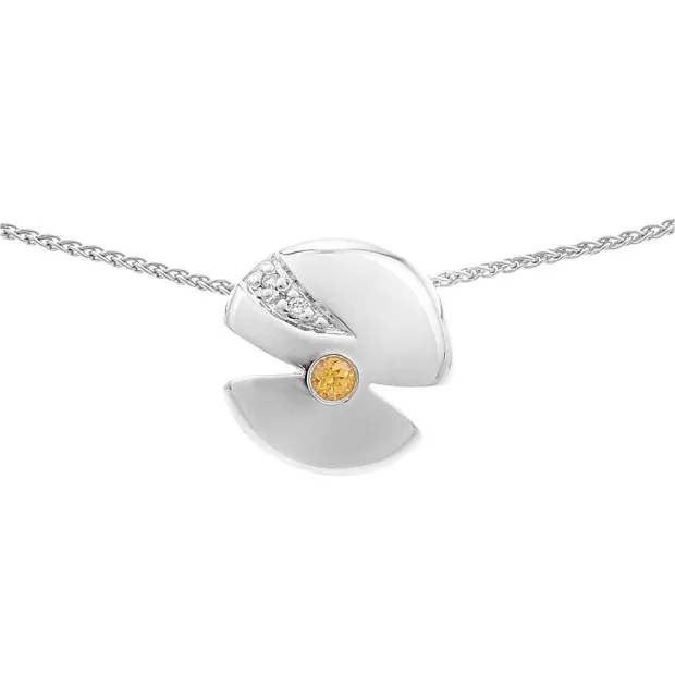 orphelia Orphelia® Women's Sterling Silver Chain with Pendant - Silver ZH-4369
