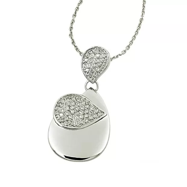 orphelia Orphelia® Women's Sterling Silver Chain with Pendant - Silver ZH-4465