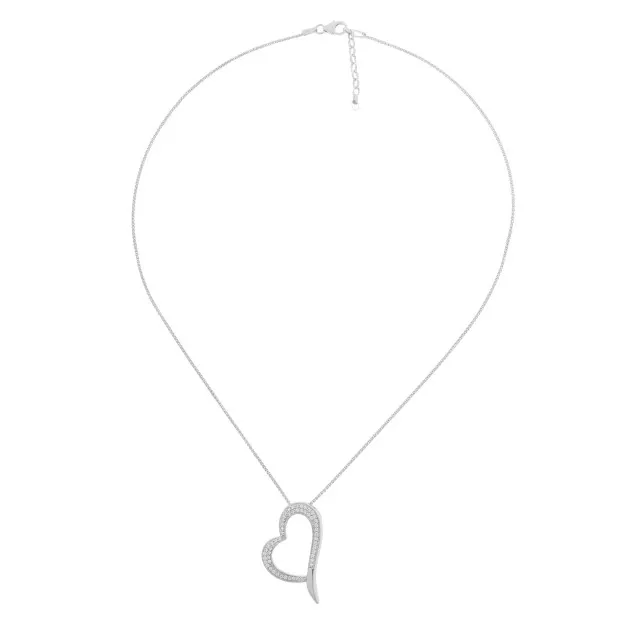 Orphelia Orphelia® Women's Sterling Silver Chain With Pendant - Silver ZH-6052