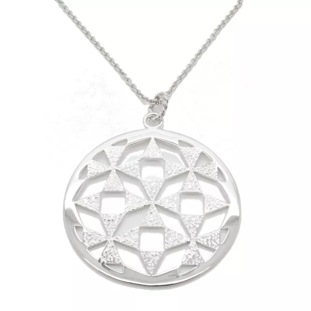 Orphelia Orphelia® Women's Sterling Silver Chain With Pendant - Silver ZH-6037