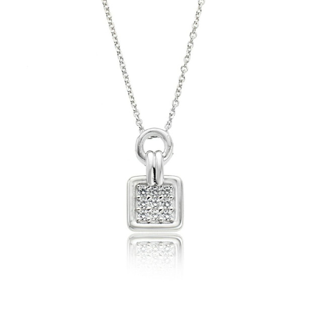 Orphelia Orphelia® Women's Sterling Silver Chain With Pendant - Silver ZH-4599