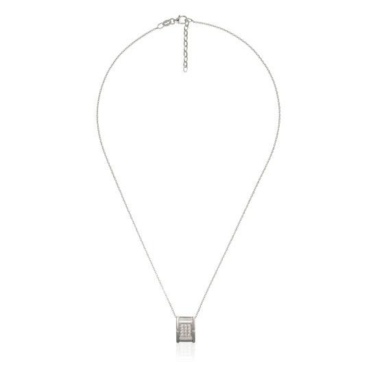 Orphelia Orphelia® Women's Sterling Silver Chain With Pendant - Silver ZH-4559