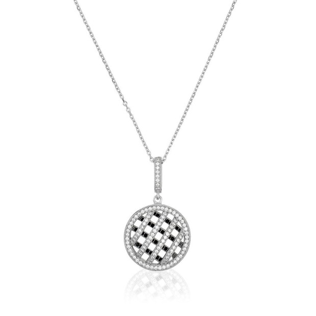Orphelia Orphelia® Women's Sterling Silver Chain With Pendant - Silver ZH-4836