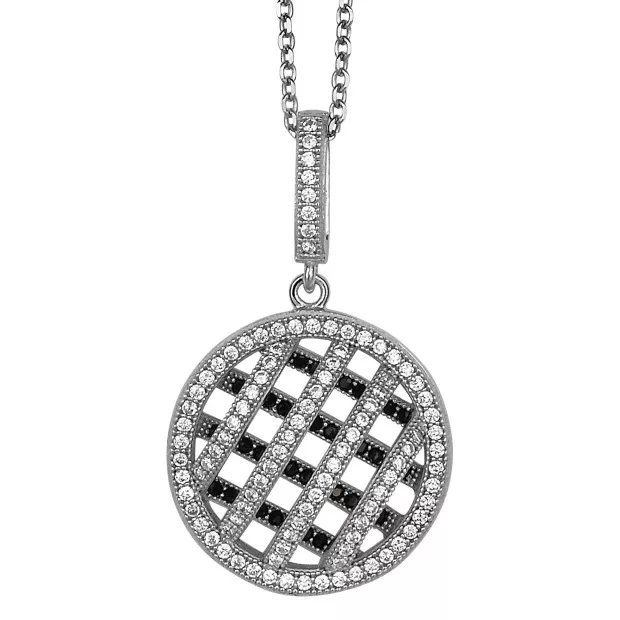 orphelia Orphelia® Women's Sterling Silver Chain with Pendant - Silver ZH-4836