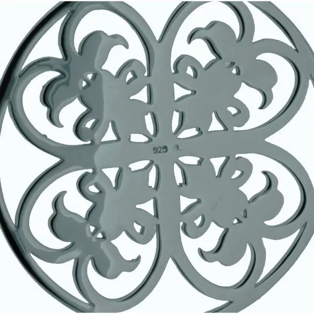 Orphelia Orphelia® Women's Sterling Silver Chain With Pendant - Black ZH-6035/3