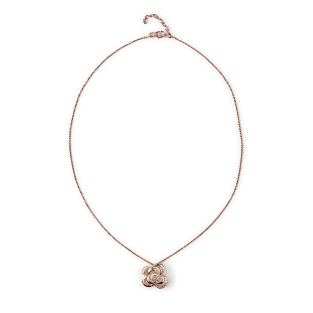 Orphelia Orphelia® Women's Sterling Silver Chain With Pendant - Rose ZH-4864/1