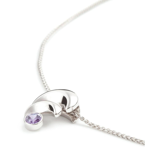 Orphelia Orphelia® Women's Sterling Silver Chain With Pendant - Silver ZH-4690