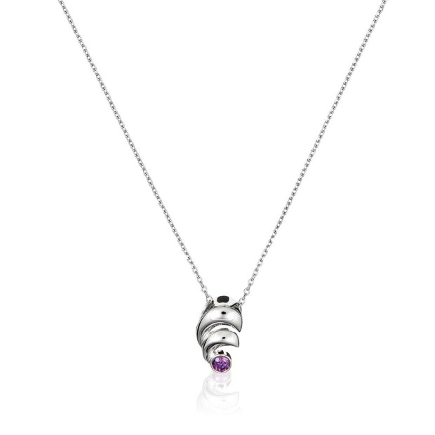 Orphelia Orphelia® Women's Sterling Silver Chain With Pendant - Silver ZH-4690