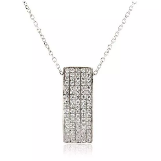 Orphelia Orphelia® Women's Sterling Silver Chain With Pendant - Silver ZH-4437