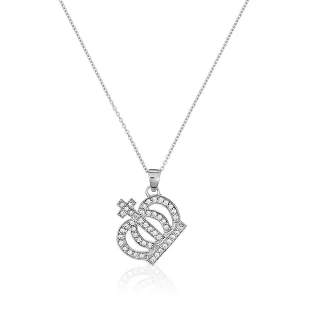 Orphelia Orphelia® Women's Sterling Silver Chain With Pendant - Silver ZH-4358