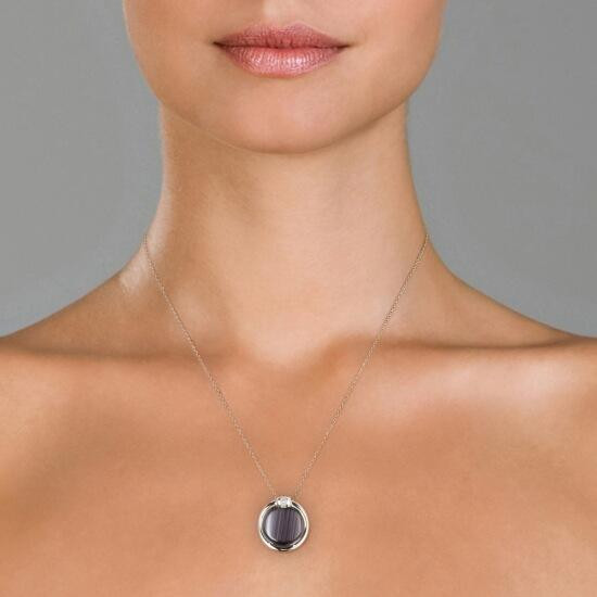 Orphelia Orphelia® Women's Sterling Silver Chain With Pendant - Silver ZH-4560