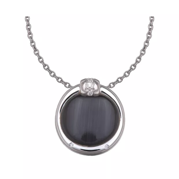 orphelia Orphelia® Women's Sterling Silver Chain with Pendant - Silver ZH-4560