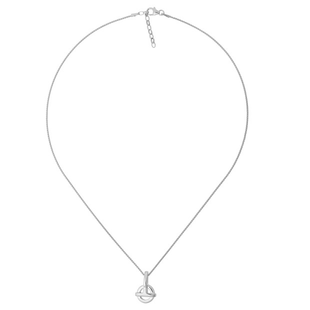 Orphelia Orphelia® Women's Sterling Silver Chain With Pendant - Silver ZH-4385