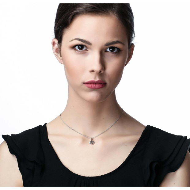 Orphelia Orphelia® Women's Sterling Silver Chain With Pendant - Silver ZH-4385