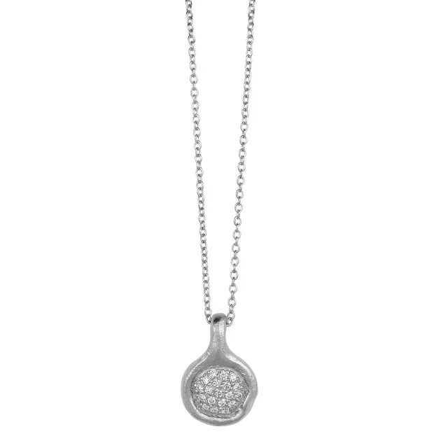 Orphelia Orphelia® Women's Sterling Silver Chain With Pendant - Silver ZH-4849