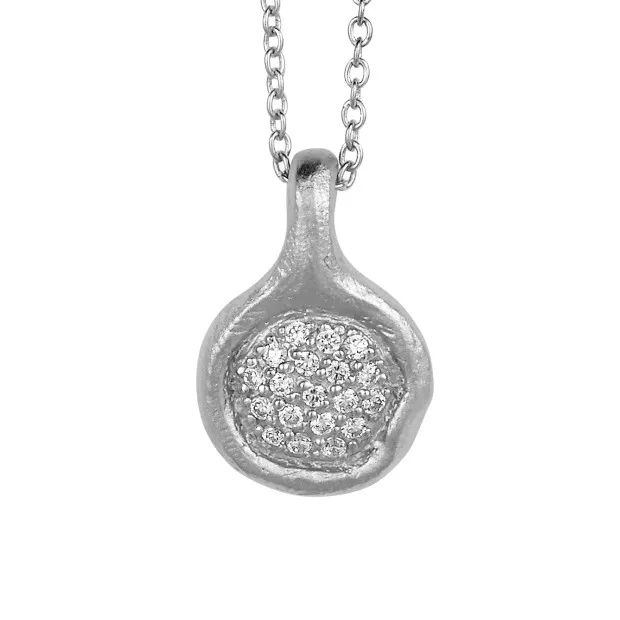 orphelia Orphelia® Women's Sterling Silver Chain with Pendant - Silver ZH-4849