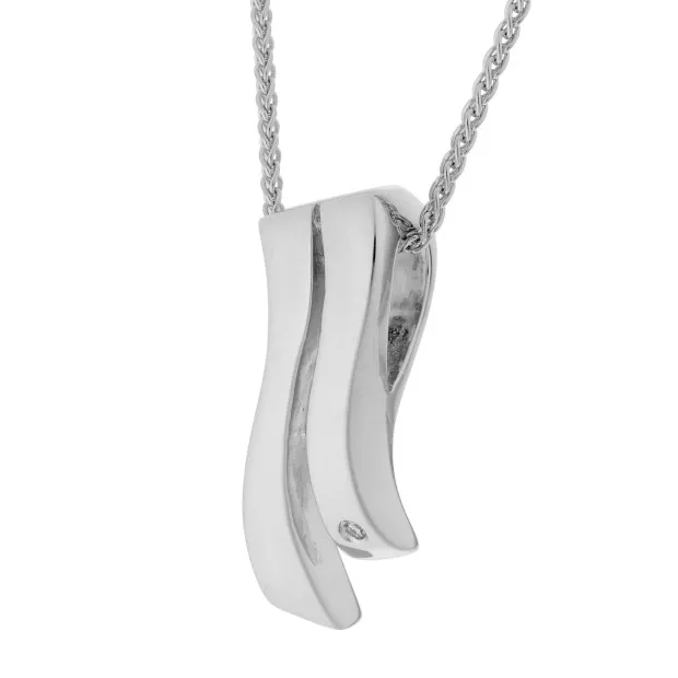 orphelia Orphelia® Women's Sterling Silver Chain with Pendant - Silver ZH-4394