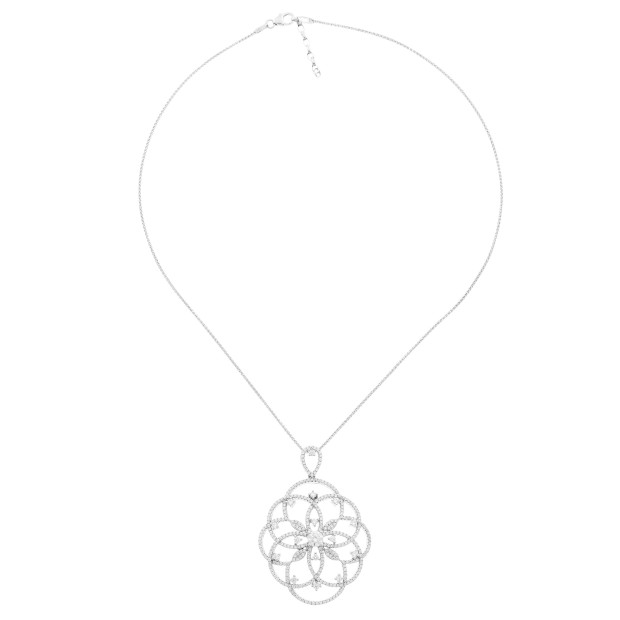 Orphelia Orphelia® Women's Sterling Silver Chain With Pendant - Silver ZH-7213