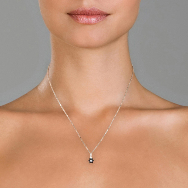 Orphelia Orphelia® Women's Sterling Silver Chain With Pendant - Silver ZH-4749