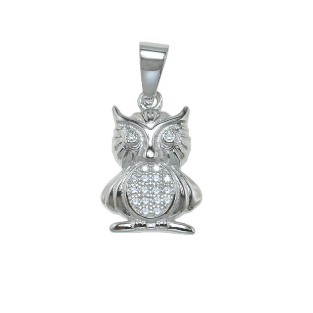 Orphelia Orphelia® Women's Sterling Silver Chain With Pendant - Silver ZH-7339