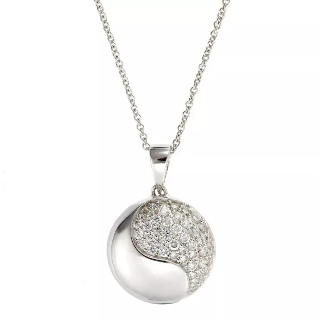 orphelia Orphelia® Women's Sterling Silver Chain with Pendant - Silver ZH-4604