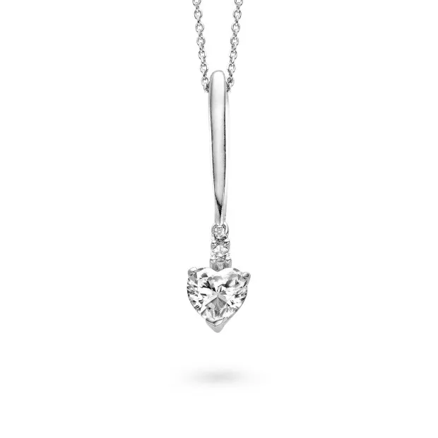 orphelia Orphelia® Women's Sterling Silver Chain with Pendant - Silver ZH-4769