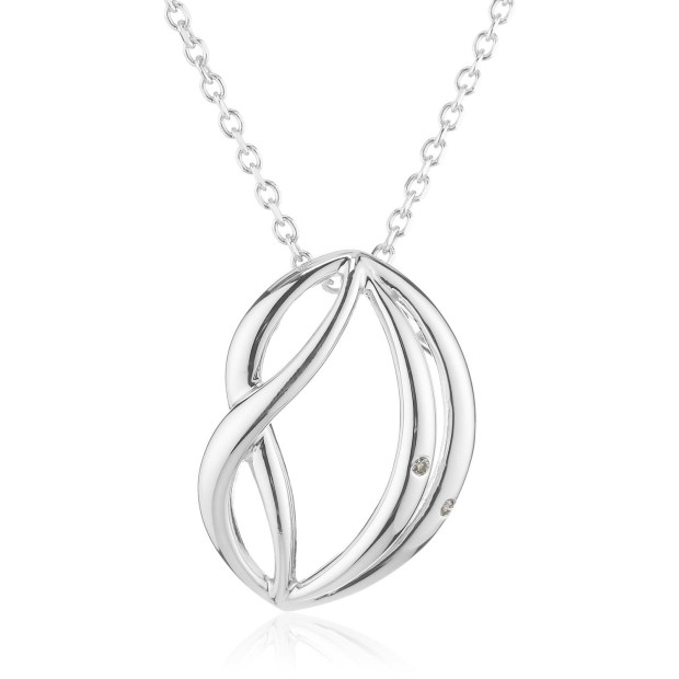 Orphelia Orphelia® Women's Sterling Silver Chain With Pendant - Silver ZH-4641