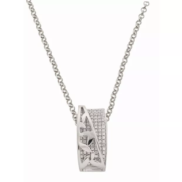 orphelia Orphelia® Women's Sterling Silver Chain with Pendant - Silver ZH-4471