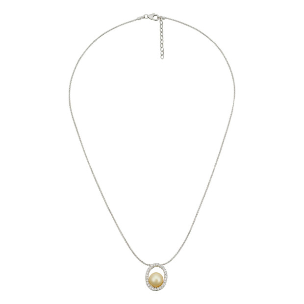 Orphelia Orphelia® Women's Sterling Silver Chain With Pendant - Silver PEN-1992