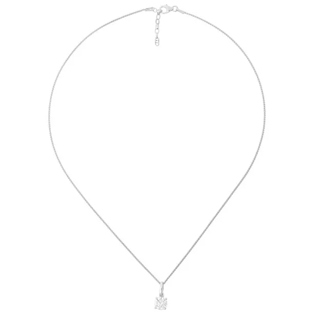 Orphelia Orphelia® Women's Sterling Silver Chain With Pendant - Silver ZH-7010