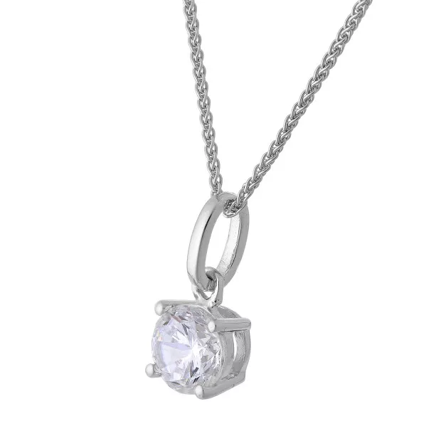 orphelia Orphelia® Women's Sterling Silver Chain with Pendant - Silver ZH-7010