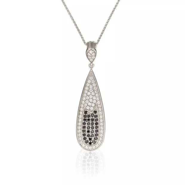 orphelia Orphelia® Women's Sterling Silver Chain with Pendant - Silver ZH-4798