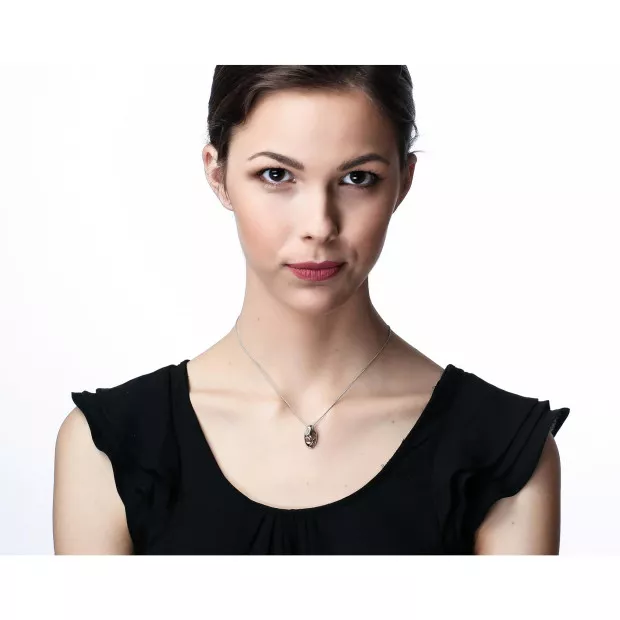 Orphelia Orphelia® Women's Sterling Silver Chain With Pendant - Silver ZH-4386