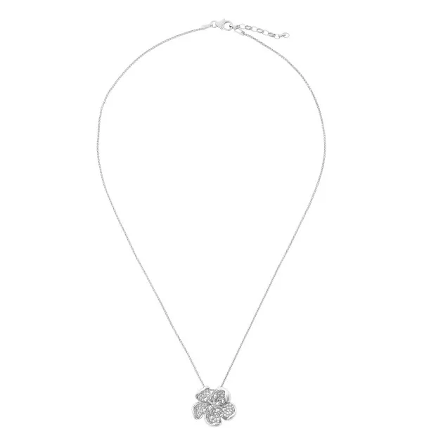 Orphelia Orphelia® Women's Sterling Silver Chain With Pendant - Silver ZH-7297
