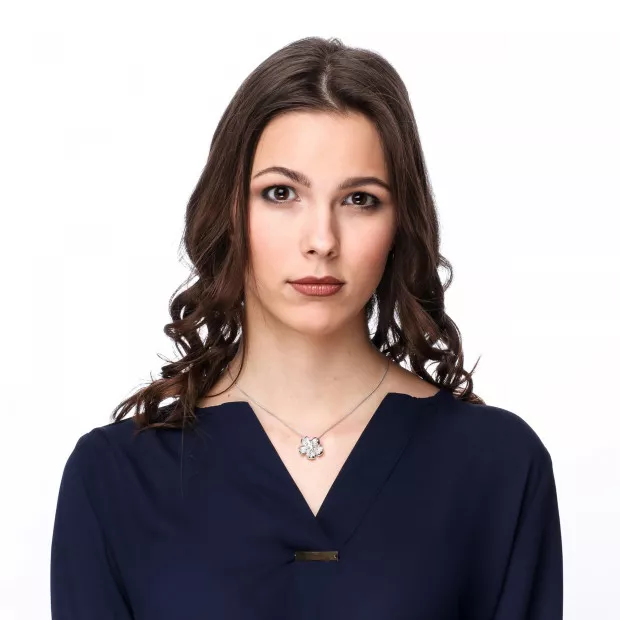 Orphelia Orphelia® Women's Sterling Silver Chain With Pendant - Silver ZH-7297