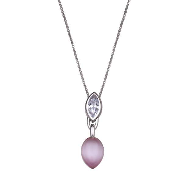 Orphelia Orphelia® Women's Sterling Silver Chain With Pendant - Silver ZH-4532