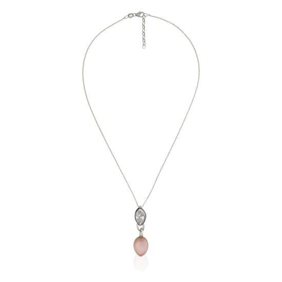 Orphelia Orphelia® Women's Sterling Silver Chain With Pendant - Silver ZH-4532