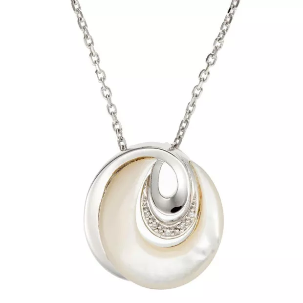 orphelia Orphelia® Women's Sterling Silver Chain with Pendant - Silver ZH-4613