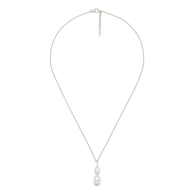 Orphelia Orphelia® Women's Sterling Silver Chain With Pendant - Silver ZH-4867