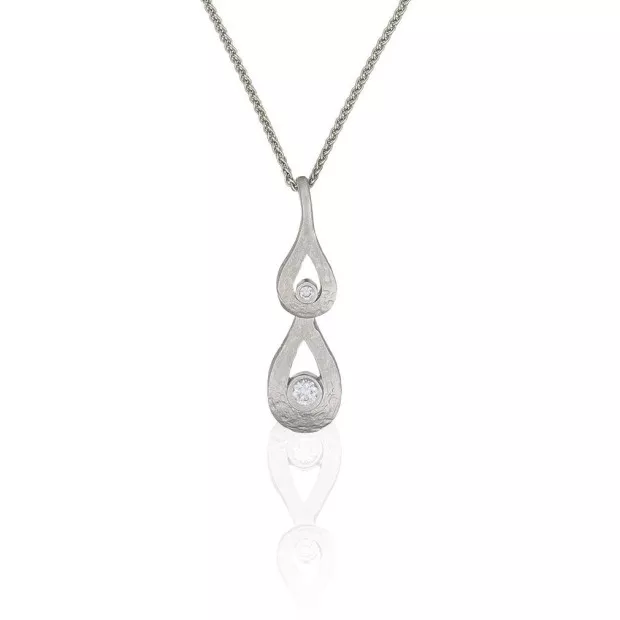 orphelia Orphelia® Women's Sterling Silver Chain with Pendant - Silver ZH-4867