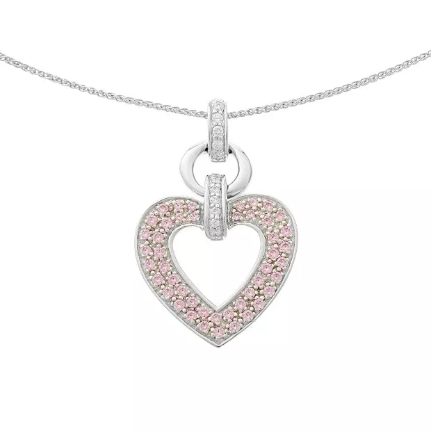 orphelia Orphelia® Women's Sterling Silver Chain with Pendant - Silver ZH-4829