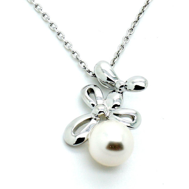 Orphelia Orphelia® Women's Sterling Silver Chain With Pendant - Silver ZH-6016