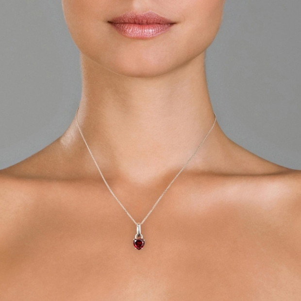 Orphelia Orphelia® Women's Sterling Silver Chain With Pendant - Silver ZH-4693
