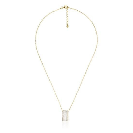 Orphelia Orphelia® Women's Sterling Silver Chain With Pendant - Gold ZH-4518-GOLD