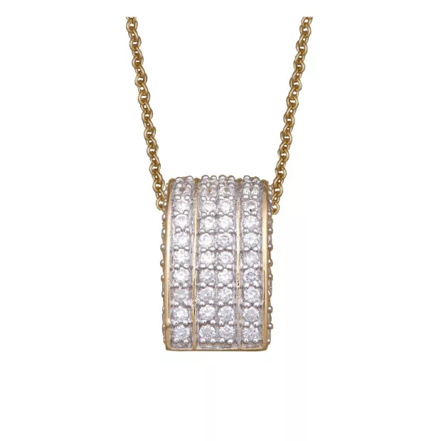 orphelia Orphelia® Women's Sterling Silver Chain with Pendant - Gold ZH-4518-GOLD